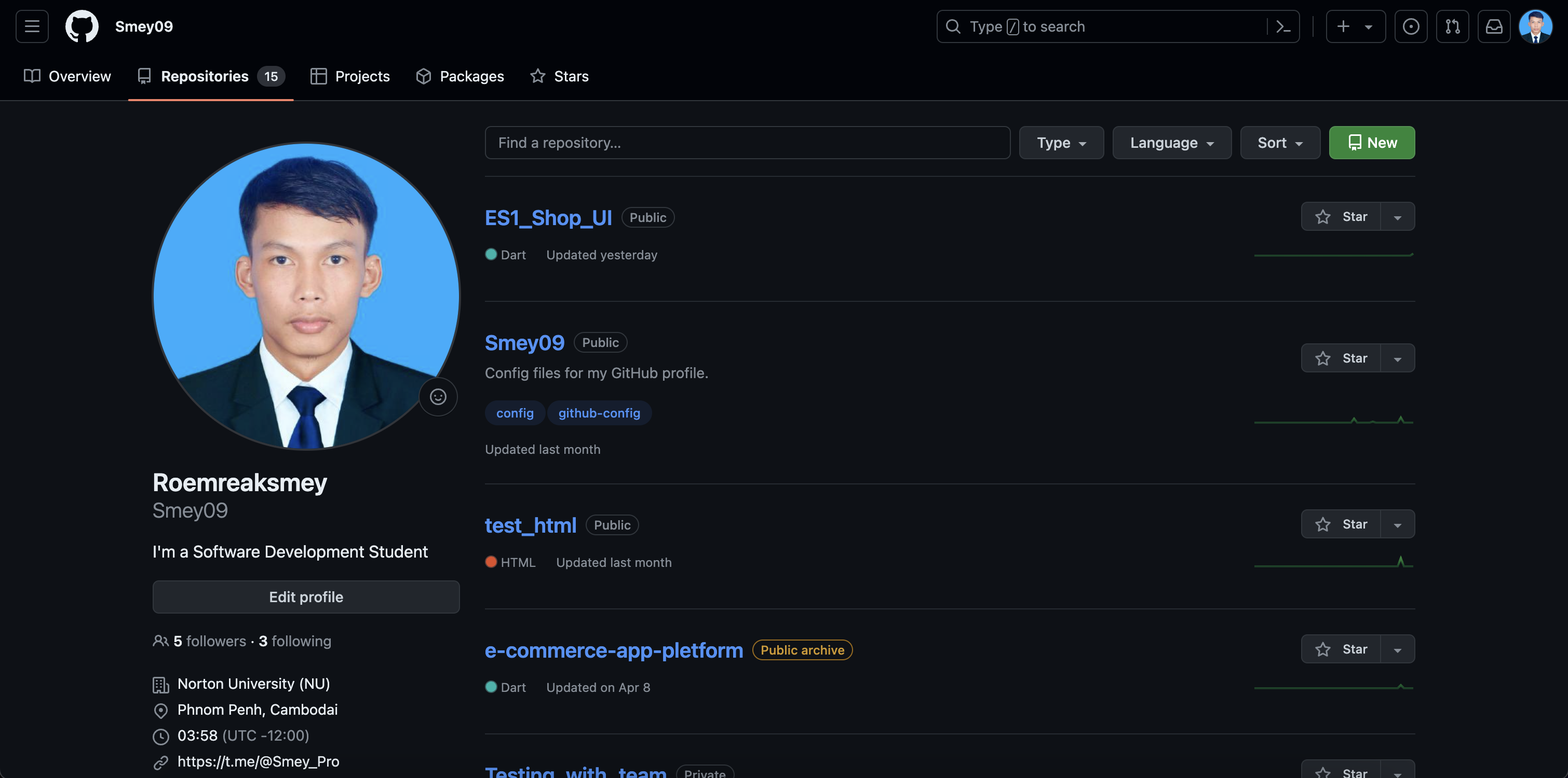 Personal Portfolio Images